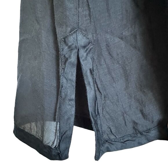 Paradise Shop Black Sequin Sheer Racerback Tank Top - Picture 5 of 6